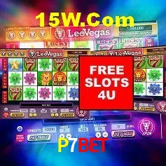 Jackpots e promoções na P7Bet